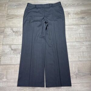 Hugo Boss Pants Womens 10 Black Tiran1 Dress‎ Slacks Office Wear Straight Leg 42